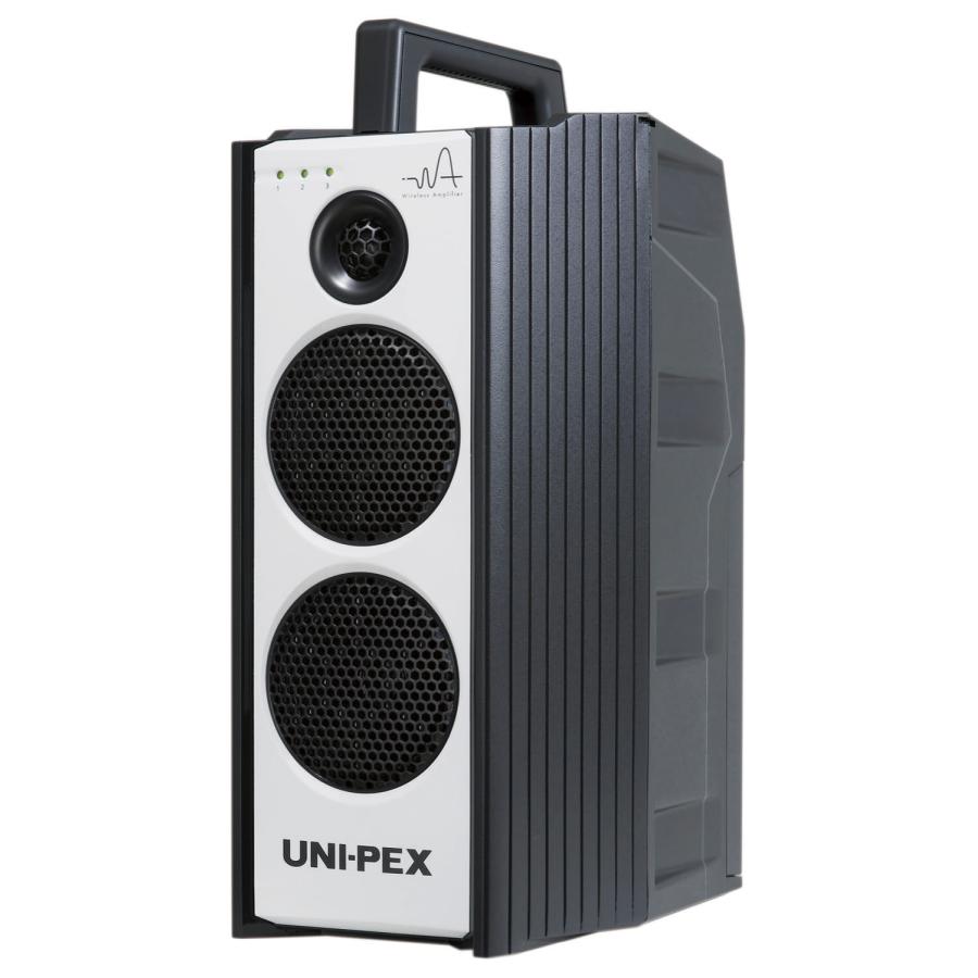 UNI-PEXユニペックス製の防滴形ハイパワーワイヤレスアンプWA-371CD」 ユニペックス CD付防滴形ハイパワーワイヤレスアンプ WA-371CD