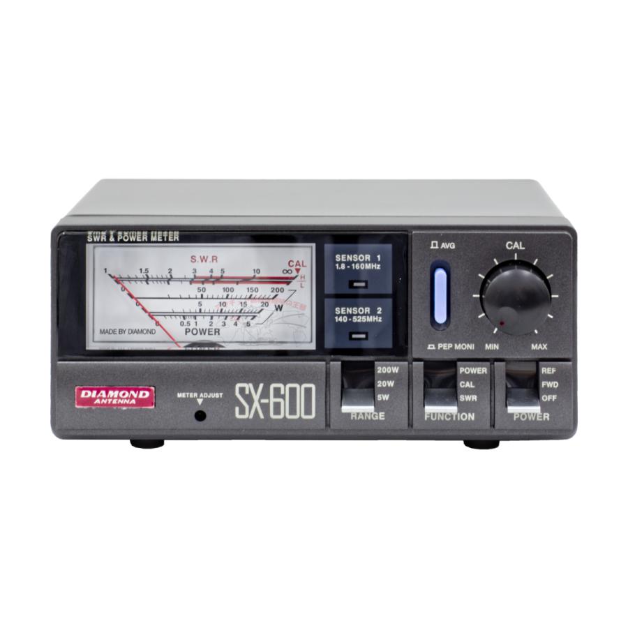 第一電波工業 SX-600 ダイヤモンド 通過形SWR・パワー計 1.8〜525MHz