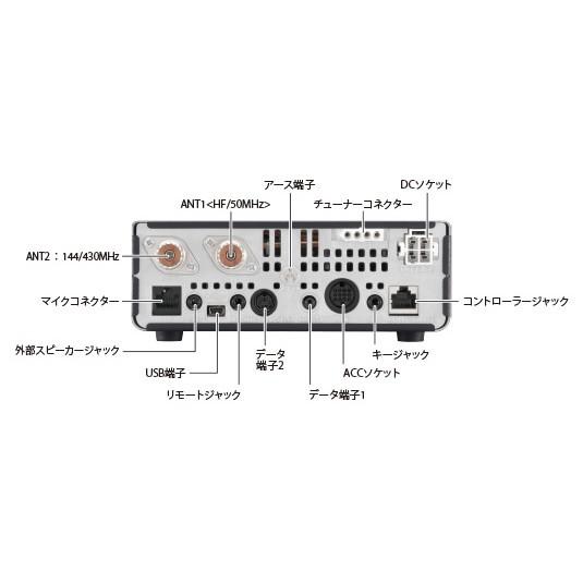 ICOM（アイコム） アマチュア無線 IC-7100（受信改造済）アイコム