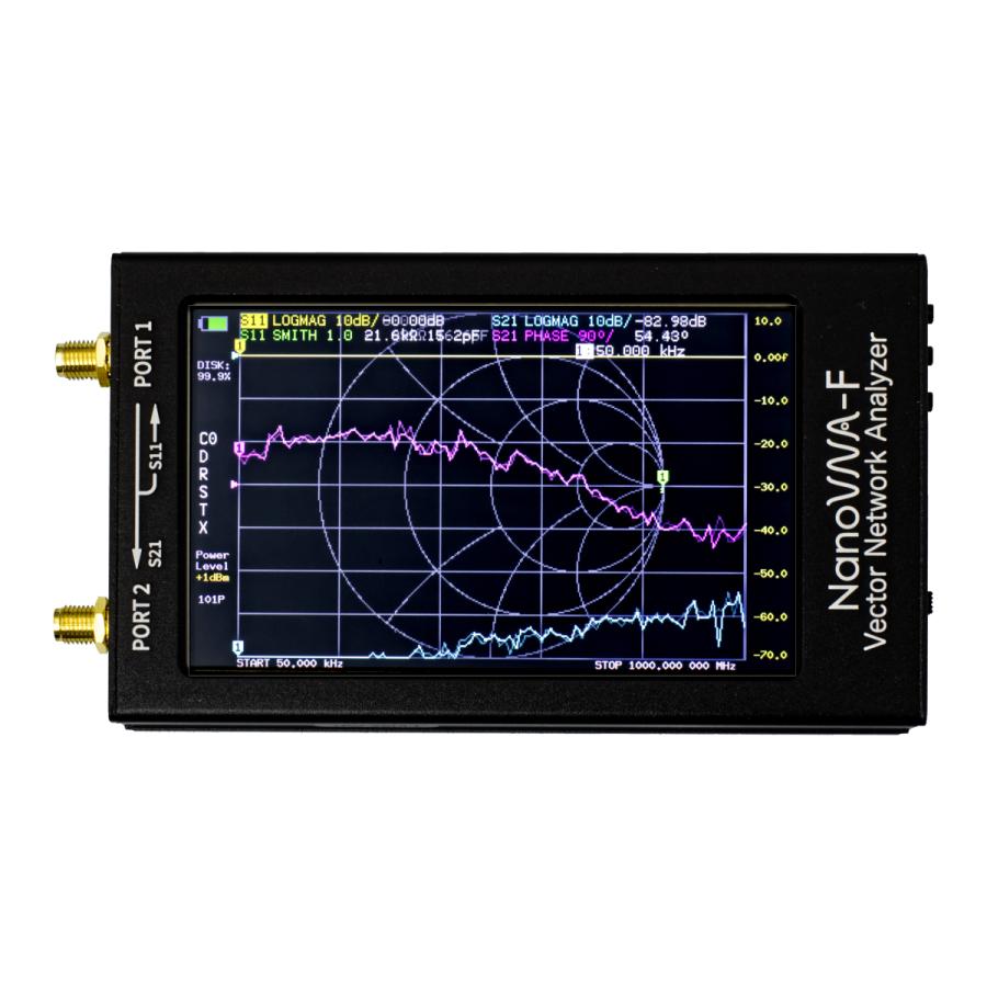 NanoVNA-F コメット ベクトルネットワークアナライザー HF/VHF/UHF