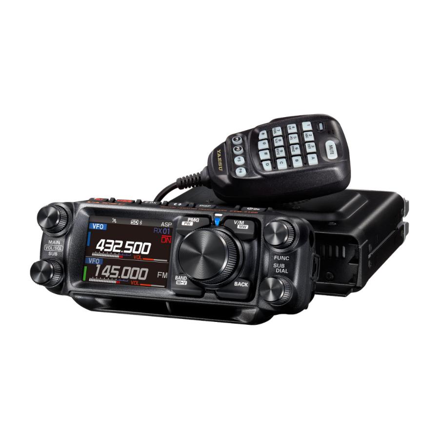 アマチュア無線 FTM-510D ASP 八重洲無線 C4FM/FM 144/430MHzデュアルバンドトランシーバー 50W_1