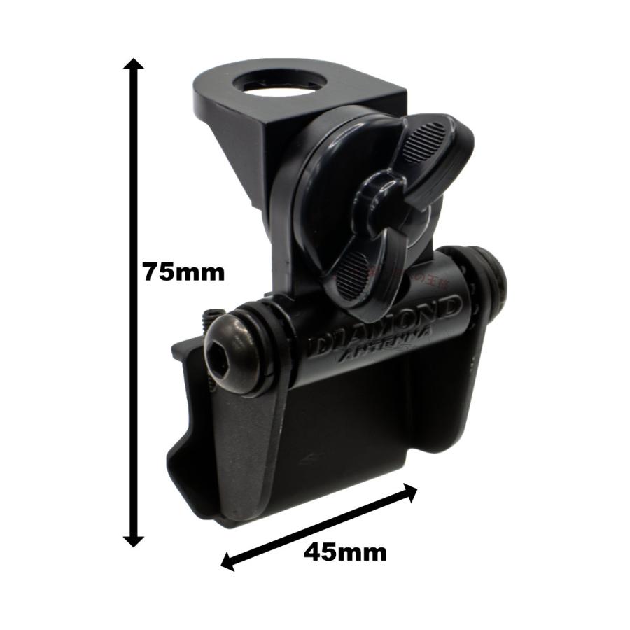 K311 ダイヤモンド ルーフサイド用基台（可倒式ミディサイズベース）2軸変角機構付き | 第一電波工業 | 04
