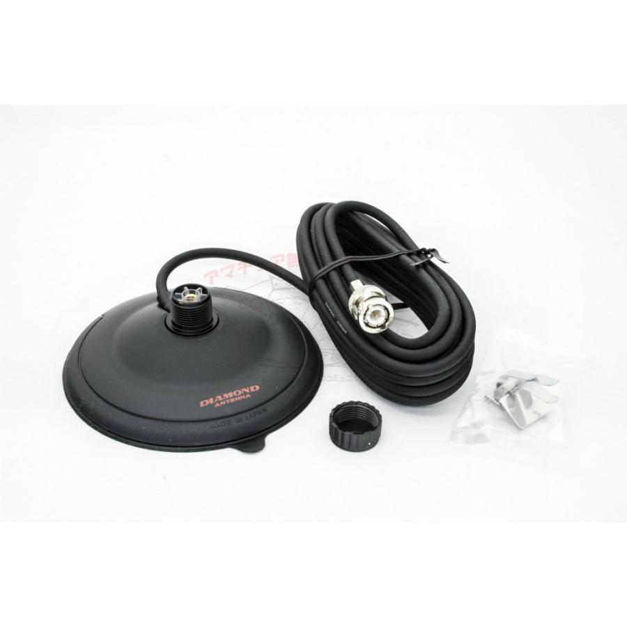 K707B ダイヤモンド 薄型強力吸盤マグネットベース ケーブル付き | 第一電波工業