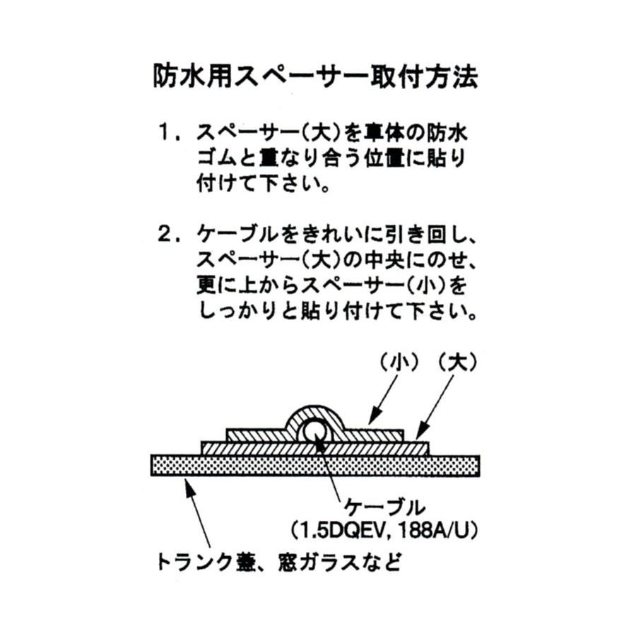 RRM-M コメット 吸盤付強力マグネット基台ケーブルセット MJ-MP 2D-LFBS 4m | COMET（無線） | 04