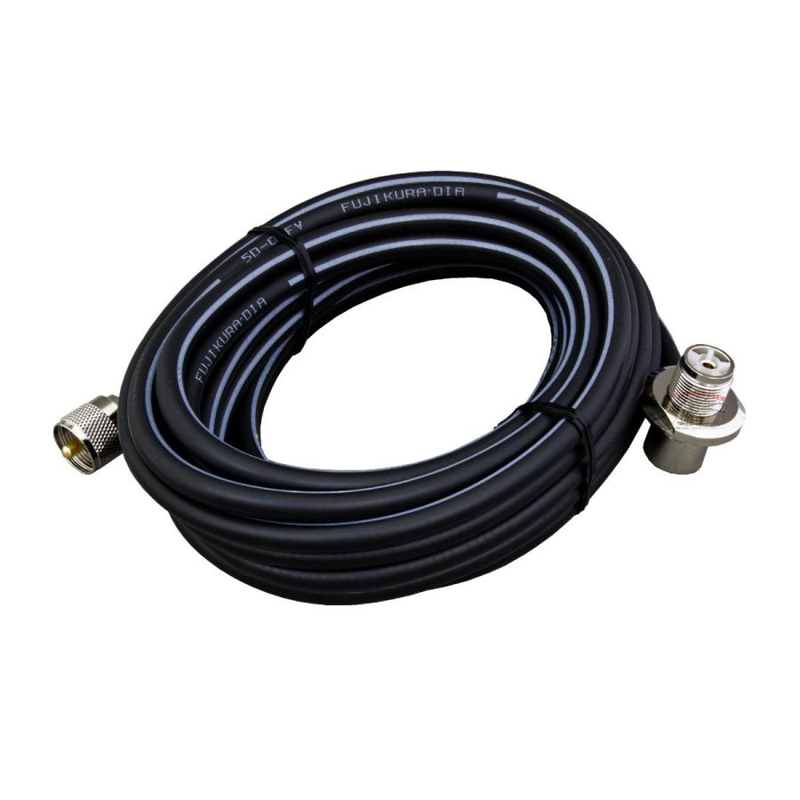 5D6MB コメット 車載用同軸ケーブルセット MJL-MP 5D-QEFV 6m | COMET（無線） | 01