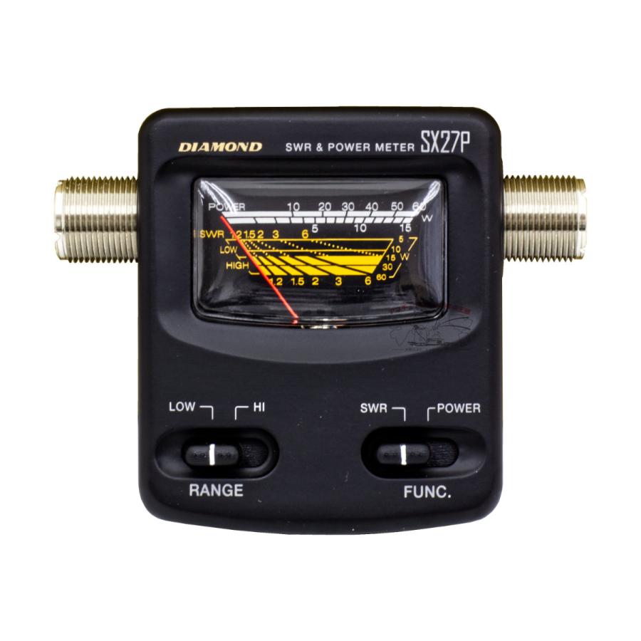 DIAMOND SX27P SWR & Power Meter【動作確認済】 第一電波工業 SX27P ダイヤモンド 144/430MHz帯コンパクトSWR