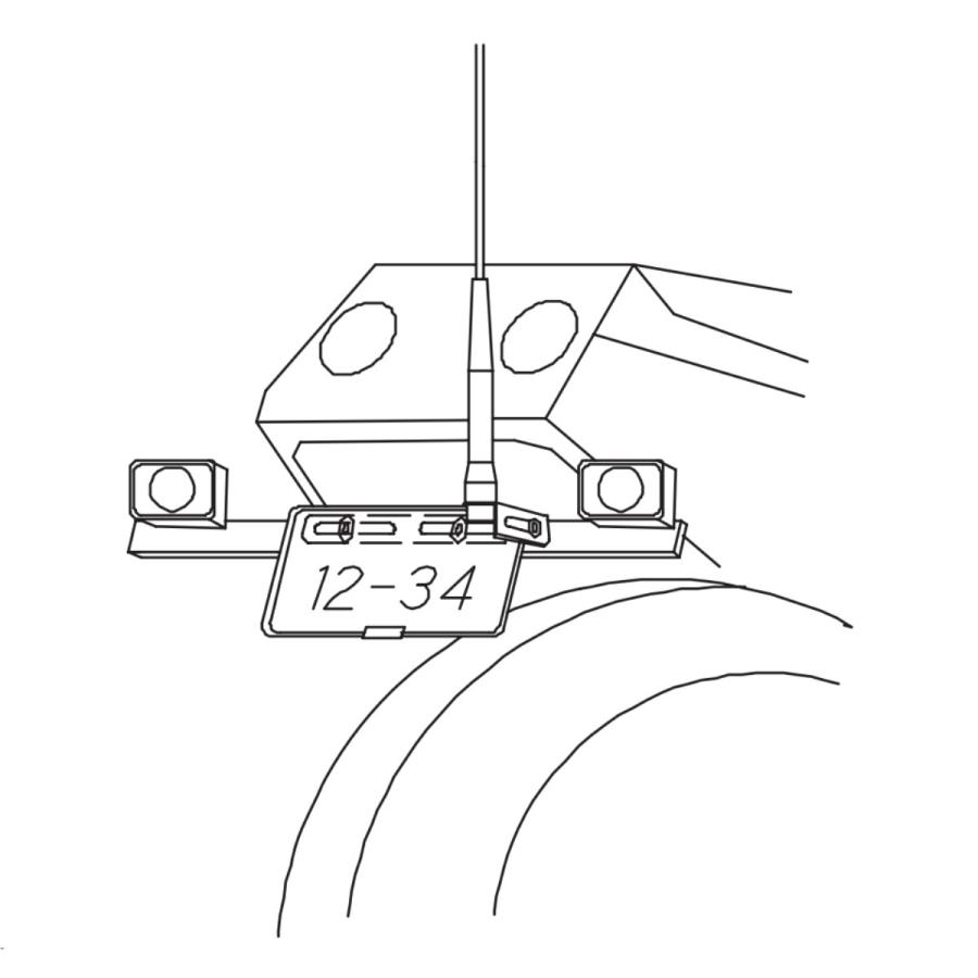KB2 ダイヤモンド バイクナンバープレート用基台 | 第一電波工業 | 03