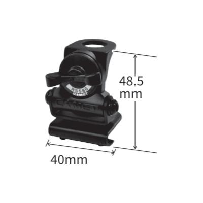 RS-580 コメット 小型 トランク・ハッチバック基台　角度調整機構付 | COMET（無線） | 02