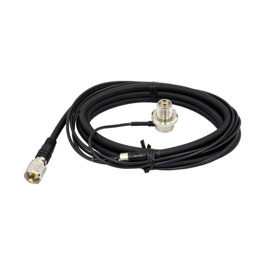 M420R ダイヤモンド 車載用ジョイントケーブルセット 1.5D 2m+5D 2m 全長4m | 第一電波工業 | 01