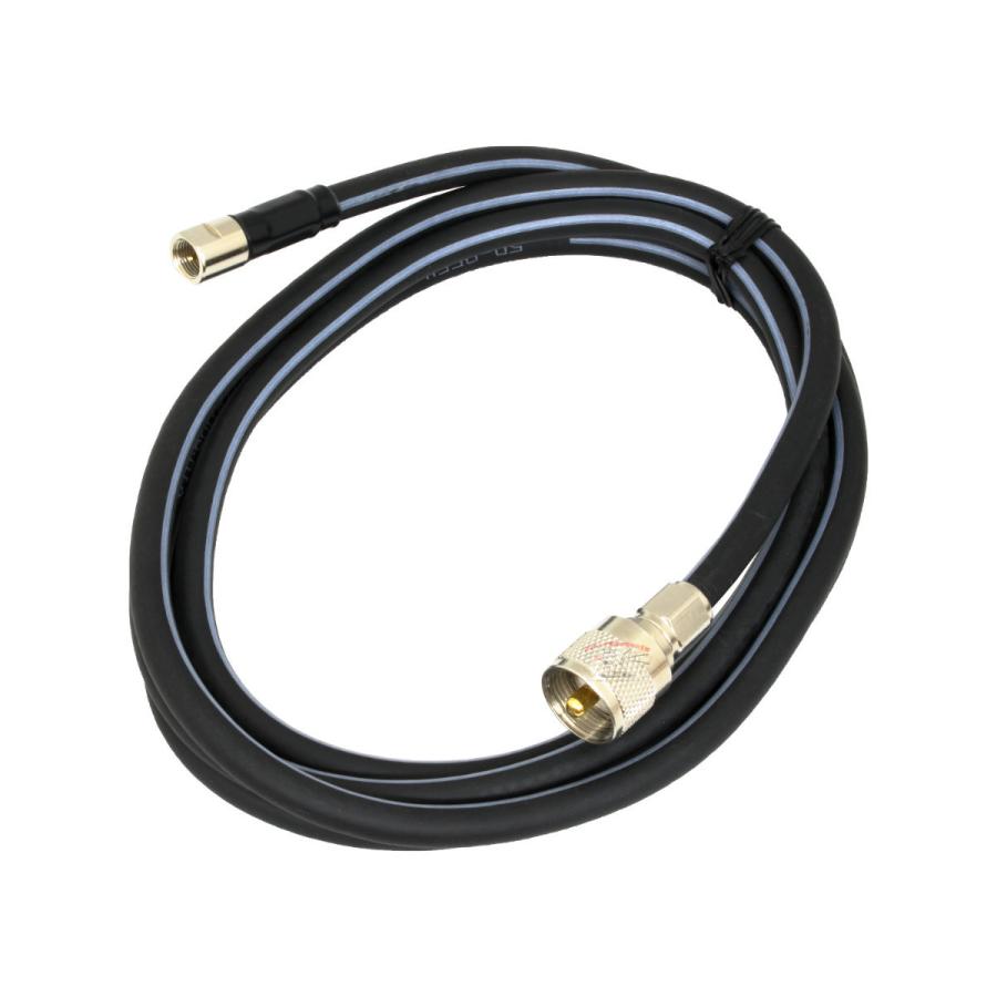 F520M コメット FSシリーズ車載用同軸ケーブル 無線機側ケーブル 5DQEFV 全長 2m | COMET（無線） | 01