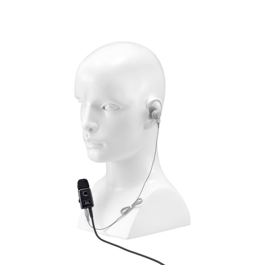 HM-153LS アイコム ID-52、IC-DPR4等用タイピンマイクロホン 2ピンスリムL型コネクター | ICOM | 03