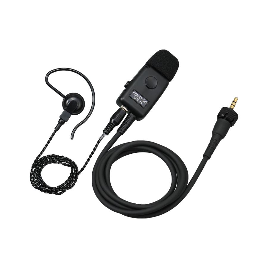 EMC-15 ケンウッド イヤホン付きクリップマイクロホン UBZ-M31E,UBZ-M51LE,UBZ-M51SE,TPZ-D563用 | ケンウッド | 01