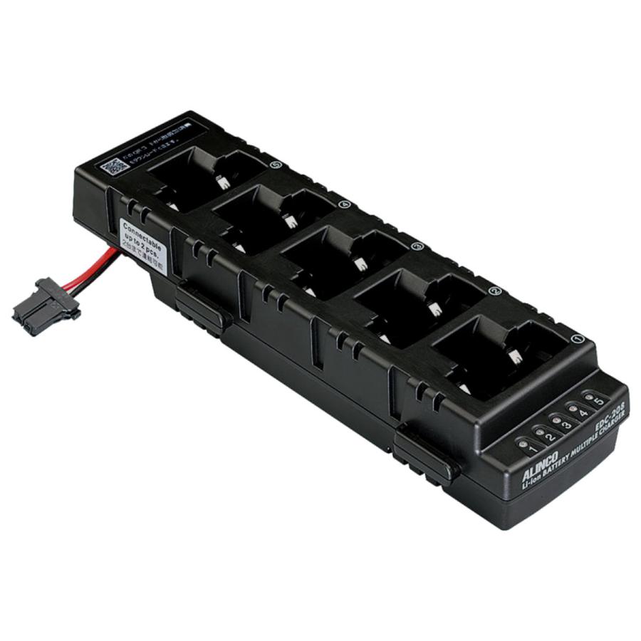 EDC-208R アルインコ 5連充電スタンド 2台連結可 | ALINCO | 01