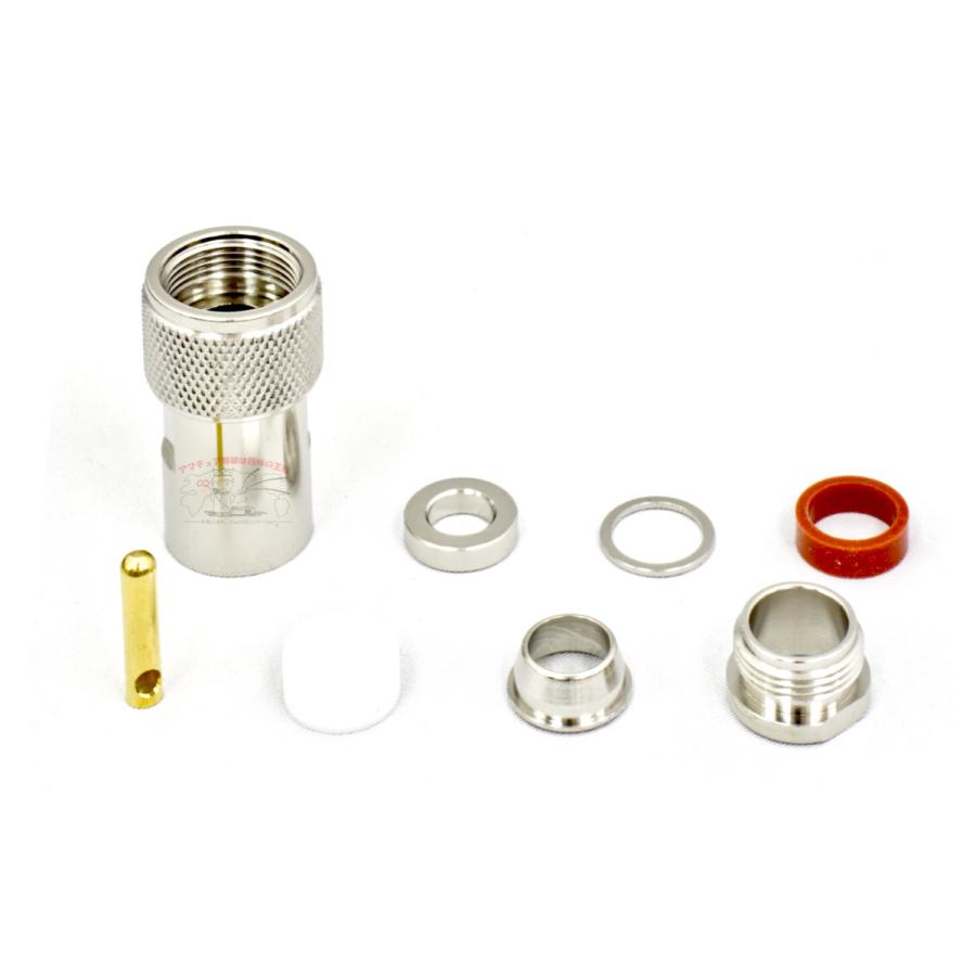 MP-8SN MP型同軸コネクター 8D-SFA対応 50Ωタイプ （処理Ni） |  | 03