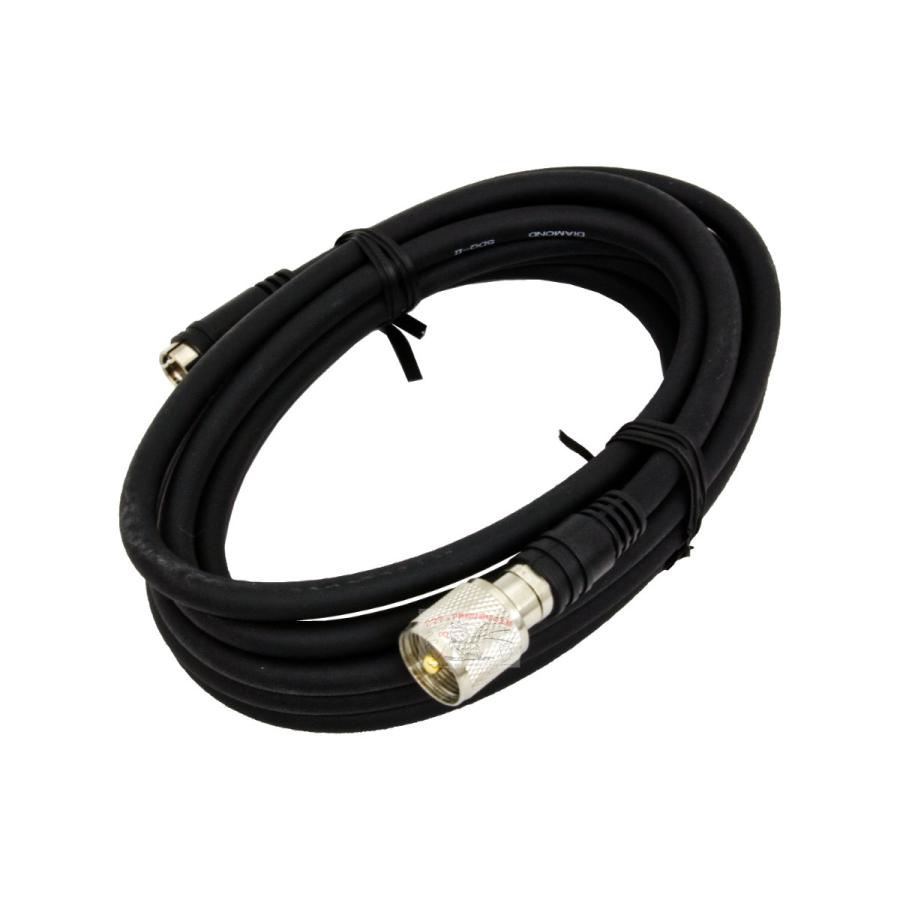 DQM-350 ダイヤモンド 車載用ワンタッチ分離ケーブル 無線機側ケーブル 無線機側ケーブル 5DQ-II 3.5m MP型 | 第一電波工業 | 01