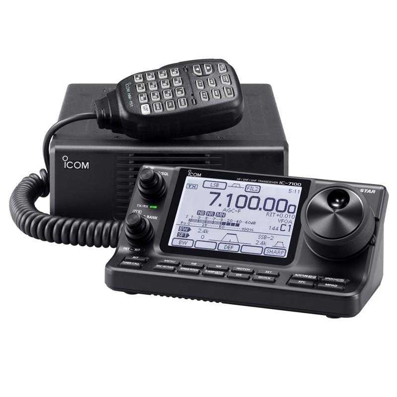 アマチュア無線 IC-7100（受信改造済）アイコム HF＋50MHz＋144MHz＋430MHz SSB・CW・RTTY・AM・FM・DV 100W トランシーバー 送料無料 | ICOM | 01
