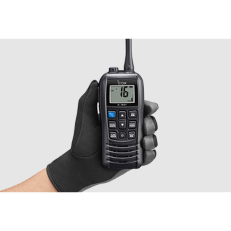トランシーバー IC-M37J アイコム 国際VHFトランシーバー（携帯型/5W）水に浮いて光る無線機 | ICOM | 03