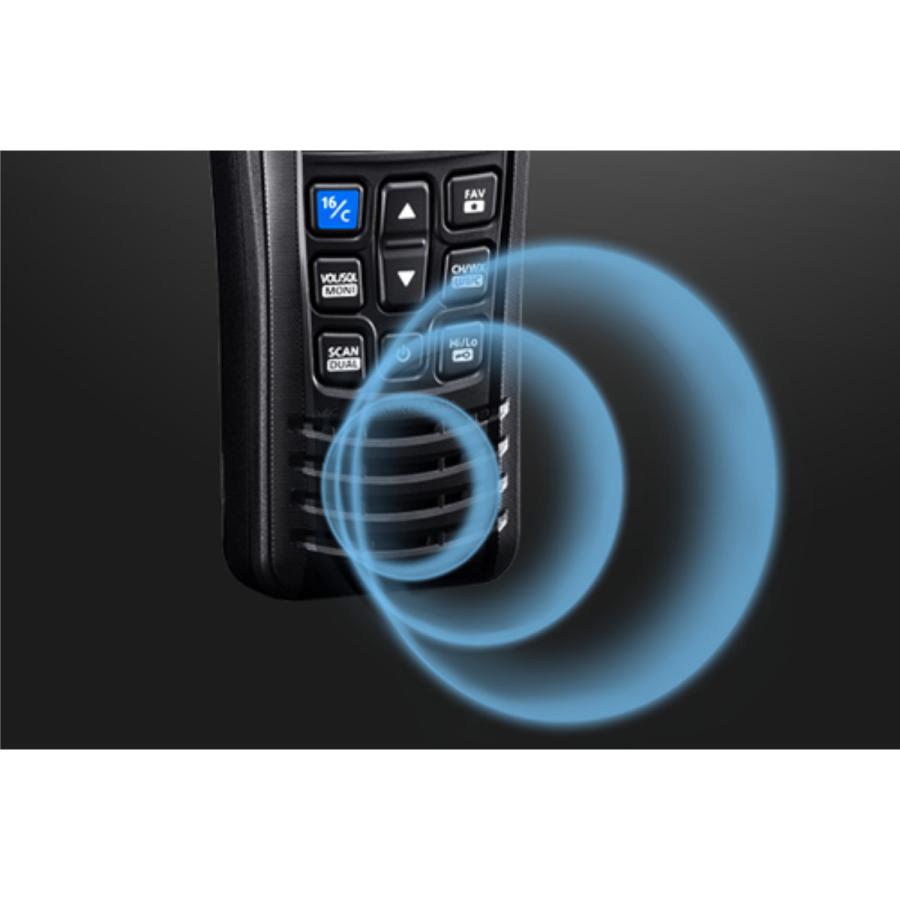 トランシーバー IC-M37J アイコム 国際VHFトランシーバー（携帯型/5W）水に浮いて光る無線機 | ICOM | 04