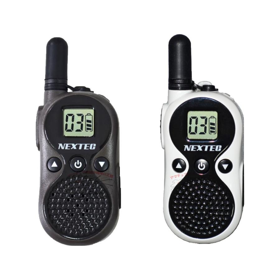 トランシーバー NT-202M(W) BL+WH ファーストコム 特定小電力トランシーバー 2台セット |  | 01