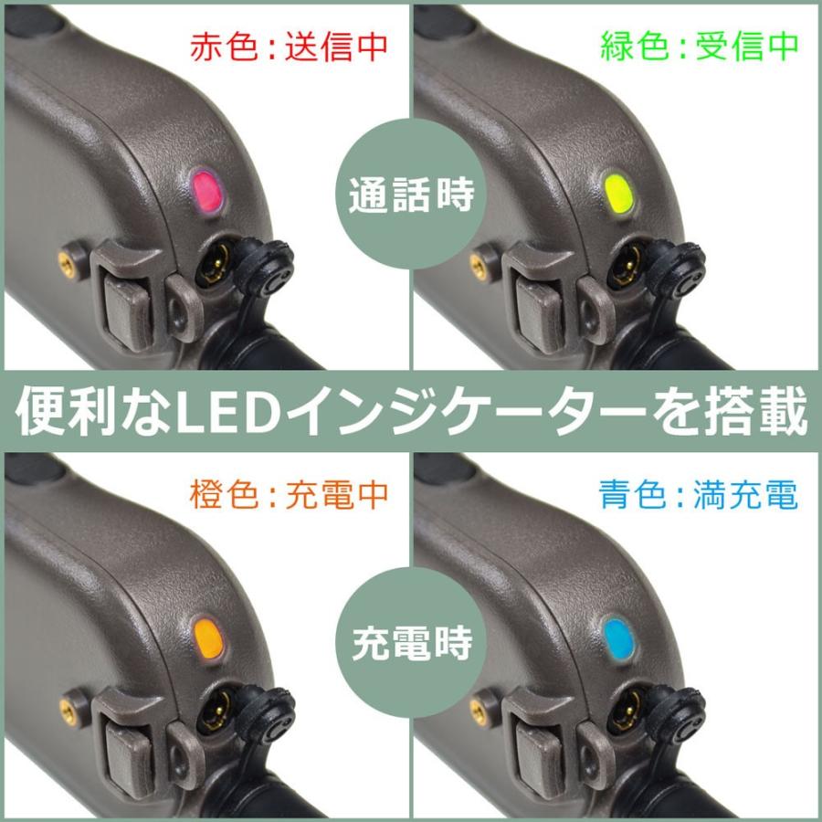 トランシーバー NT-202M(W) BL+WH ファーストコム 特定小電力トランシーバー 2台セット |  | 04