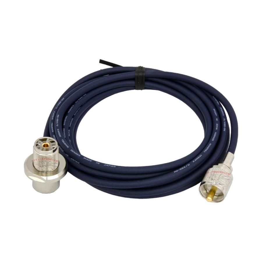 RG3MR ダイヤモンド 車載用同軸ケーブル RG58/U 3m MLJ-MP | 第一電波工業 | 01