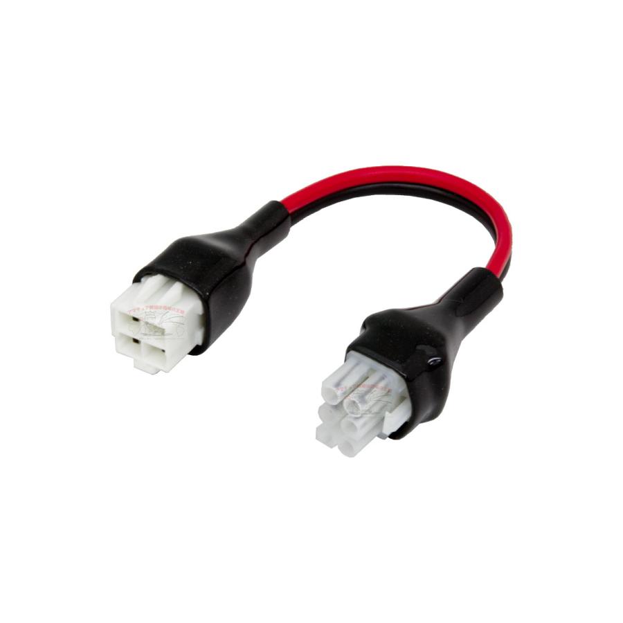 6P-4M アマチュア無線固定機用電源ケーブル変換セット 6極の無線機に4極の電源ケーブルが使用可能 |  | 01