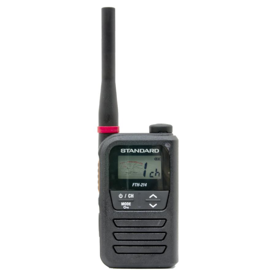 トランシーバー FTH-214+アンテナバンド レッドのセット  スタンダード 特定小電力トランシーバー 20ch | バーテックススタンダード | 01