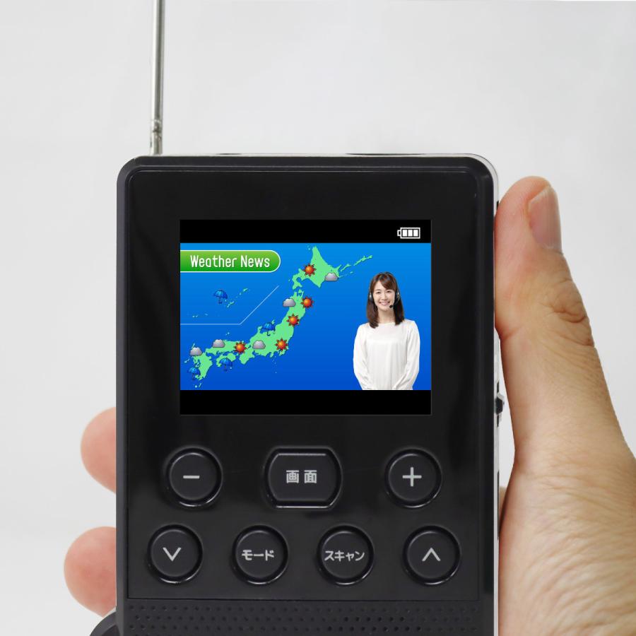 SH-GDHT-VA STAYER 手回し充電式ワンセグＴＶラジオ（ブラック） | STAYER | 02