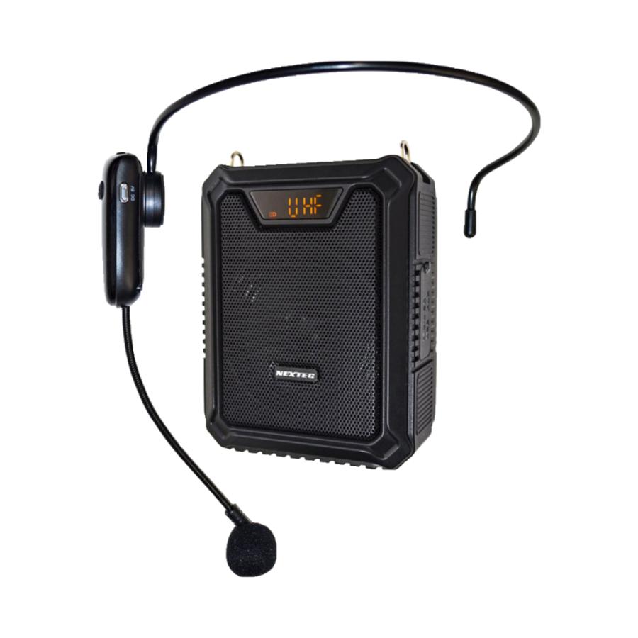 NX-BV20WP(W) NEXTEC ワイヤレスポータブル拡声器 大音量最大18W レジや窓口等での飛沫感染予防に |  | 01