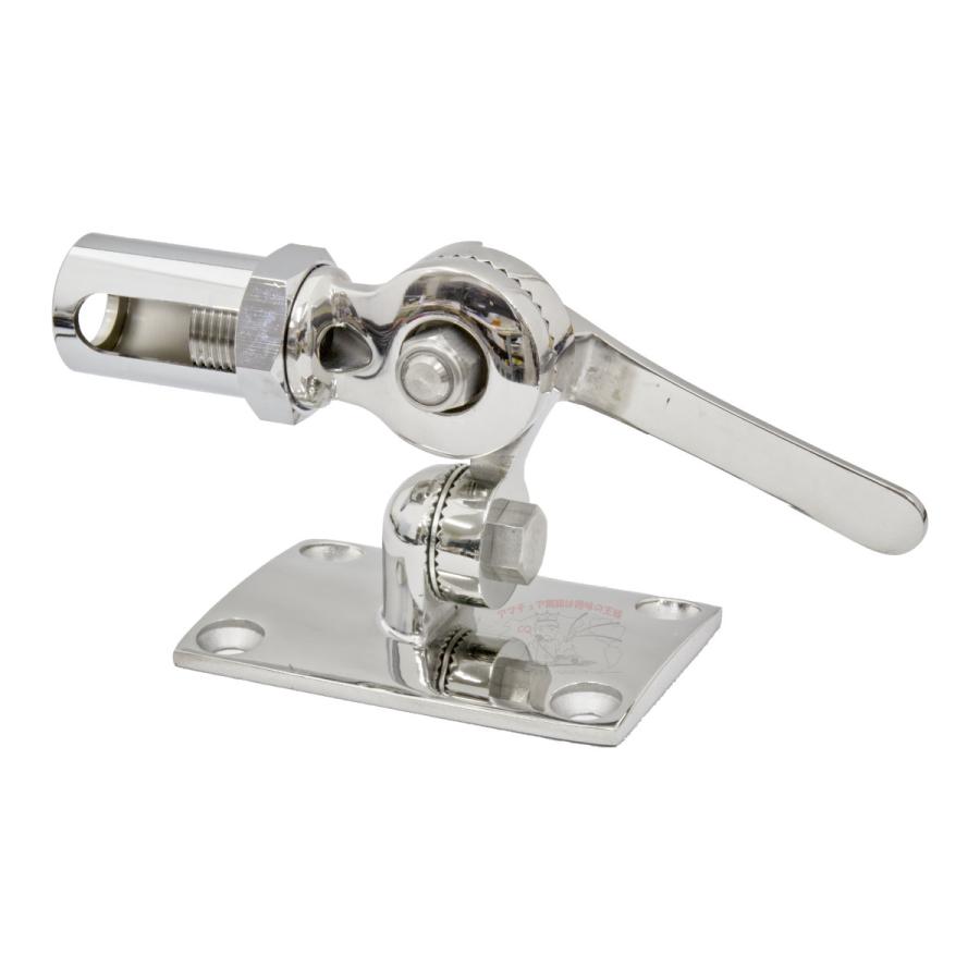 TK3566 ダイヤモンド 船舶用アンテナ取付金具 起倒式 モービルアンテナ取付基台付き 倒起式 国際VHF デジタル簡易無線 アマチュア無線等 MF150 MF350 MF750用 | 第一電波工業 | 03