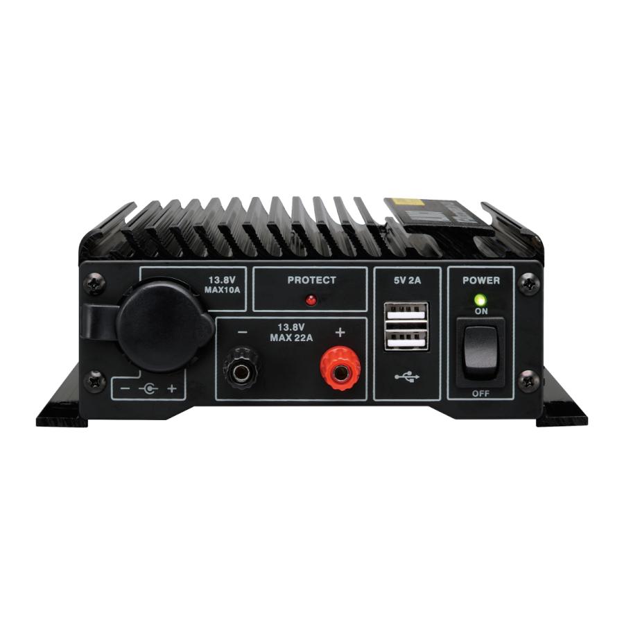 DT-921 アルインコ DC-DCコンバーター 20A級スイッチング方式 電源OFF時のバックアップ電流強化モデル！ | ALINCO | 01