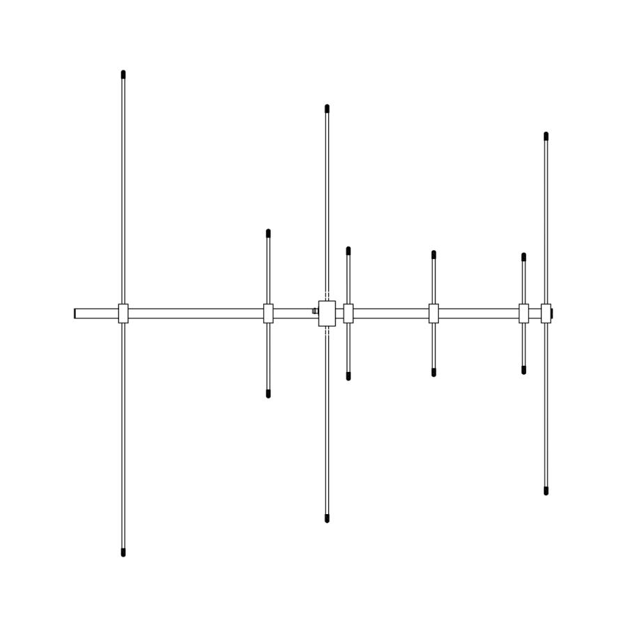 HFJ-2734Y コメット 数量限定 144/430MHz デュアルバンド八木アンテナ 移動運用に特化 BNC-J型 | COMET（無線） | 01