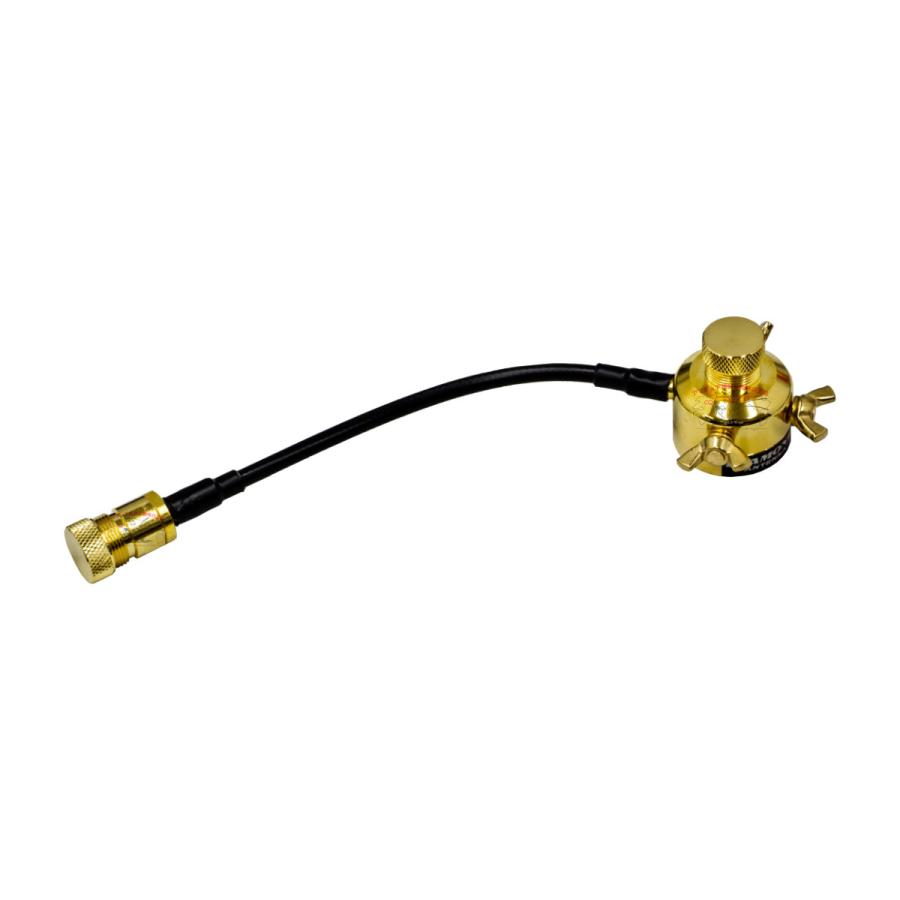 TRS3G ゴールド ダイヤモンド カメラ三脚用取付基台 金メッキタイプ 限定生産品在庫限り | 第一電波工業 | 01