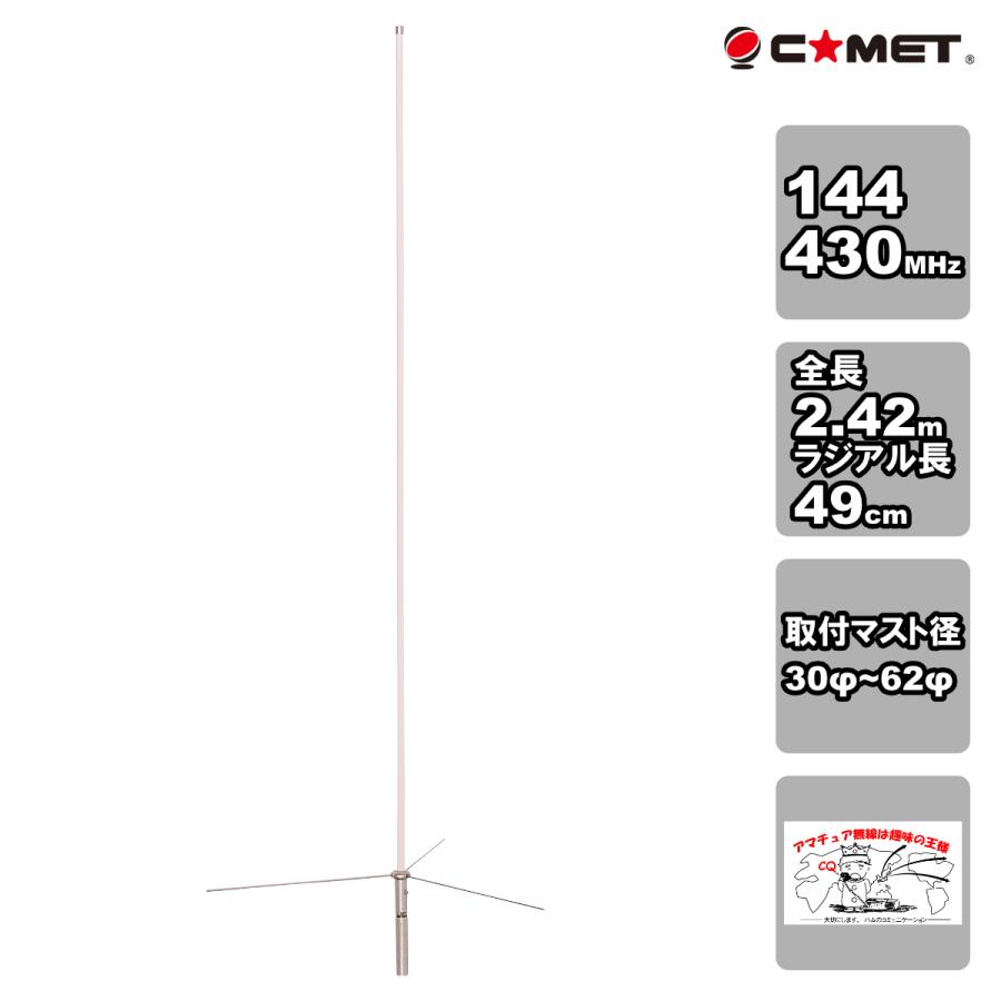 GP-5 コメット 144/430MHz デュアルバンド固定アンテナ | COMET（無線）