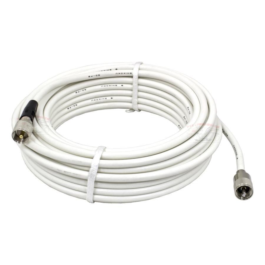 MP-MPX 5D-FB 15m ホワイト 高周波同軸ケーブルセット 四国電線 L-15 |  | 01