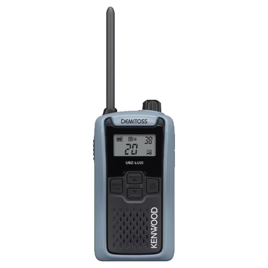 トランシーバー UBZ-LU20H ブルーグレーH ケンウッド 特定小電力トランシーバー UBZ-LS20の新色後継機種 | ケンウッド | 01