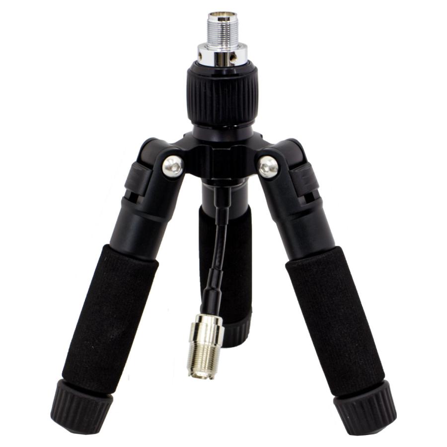 HFJ-Tripot mini コメット フィールド用ミニ三脚 M型コネクターアンテナ端子付 数量限定販売！ | COMET（無線） | 01