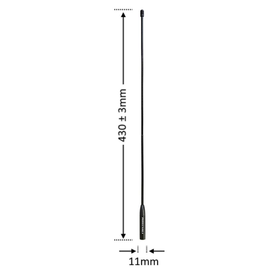 FC-AT430 FIRSTCOM 351MHz帯デジタル無線登録局用アンテナ スーパーロングタイプ 全長43cm |  | 02