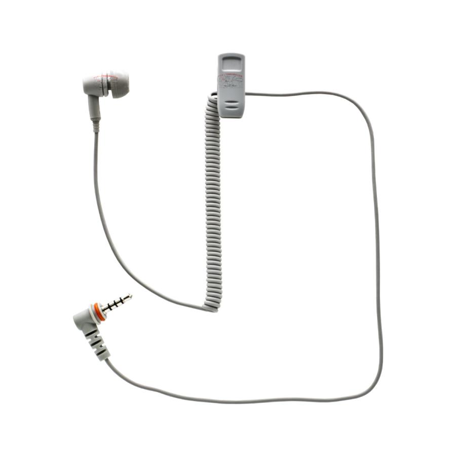 EP501IEF-L3.5(C50G) STR業務用通信機 イヤピース インイヤーフィット型 カールコード グレー | 八重洲無線 | 01