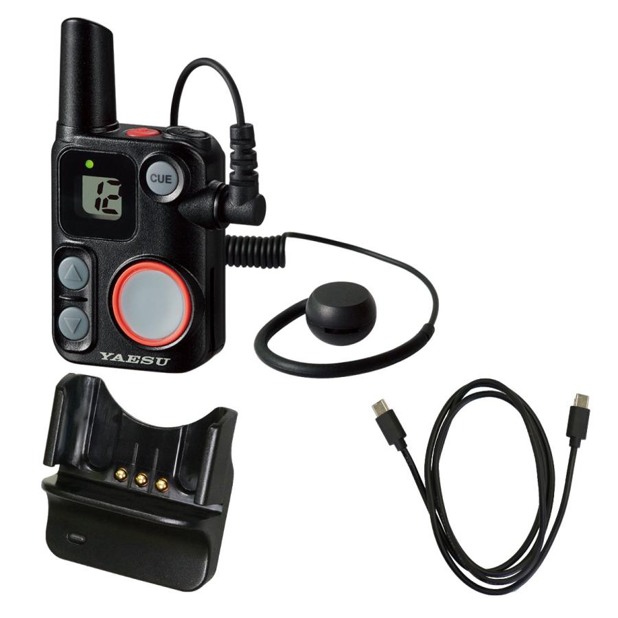 SRS12 PKG(PSZ-R) BLACK YAESU 特定小電力マイクロトランシーバー PSZパッケージ（右耳用）SRFD10の上位機種 | 八重洲無線 | 01