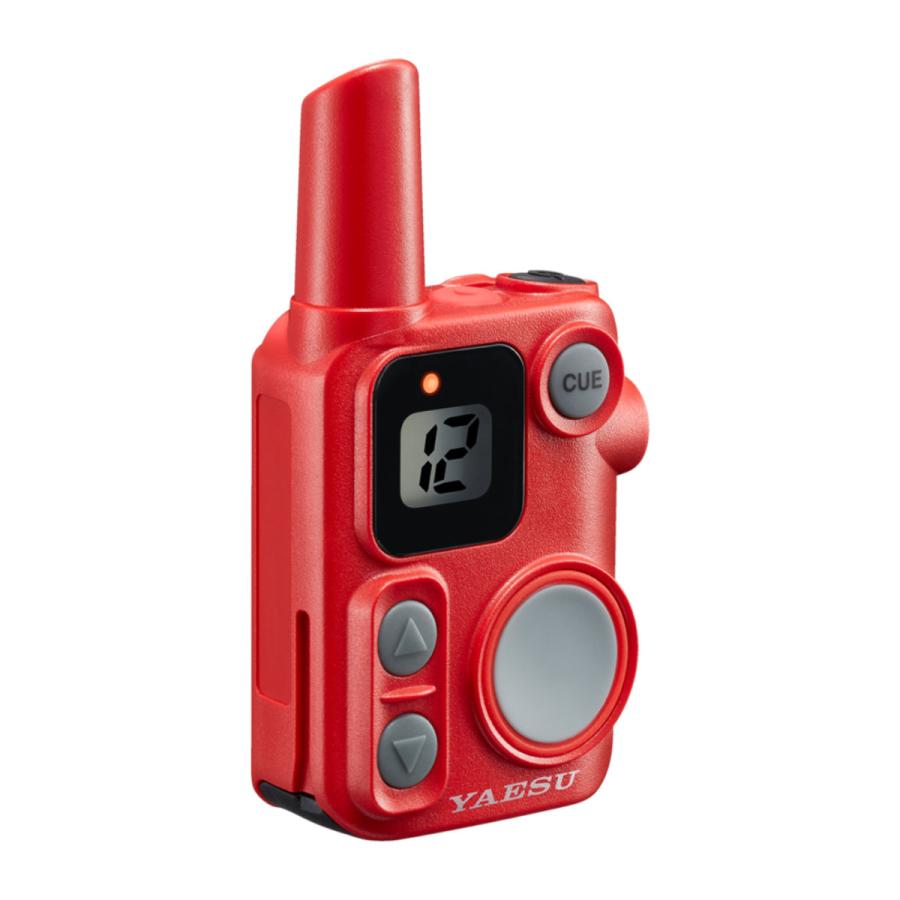 SRS12 RED YAESU 特定小電力マイクロトランシーバー 標準仕様 SRFD10の上位機種 | 八重洲無線 | 01