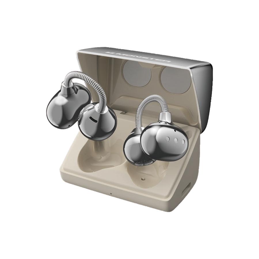 MH22285(WH) ホワイト MONSTER Bluetooth6.0 イヤーカフ イヤホン Airclip AC700 | MONSTER（オーディオ） | 01
