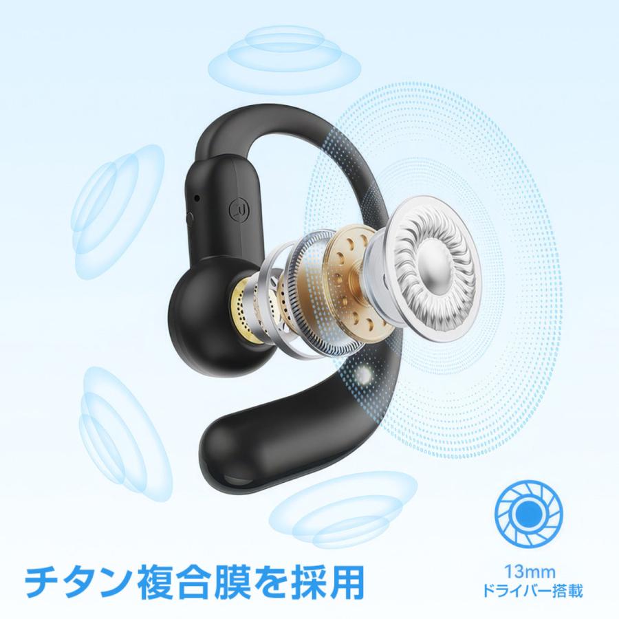 MH22259(BK)ブラック MONSTER Bluetoothオープンイヤーイヤホン Open Ear AC550 | MONSTER（オーディオ） | 04