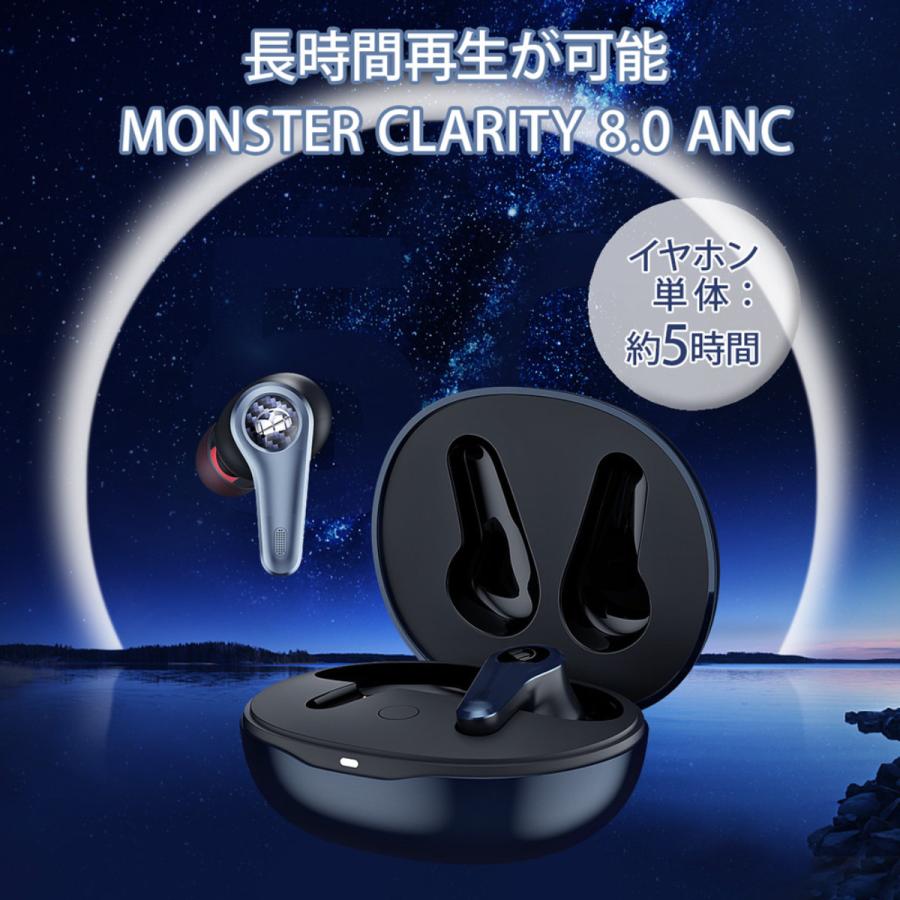 MH22002 MONSTER ワイヤレス Bluetoothイヤホン CLARITY 8.0 ANC 国内正規販売 | MONSTER（オーディオ） | 05