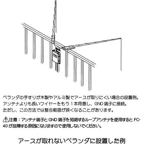 FC-40 八重洲無線 ロングワイヤー対応の外部オートアンテナチューナー 対応周波数 1.8〜54MHz | 八重洲無線 | 10