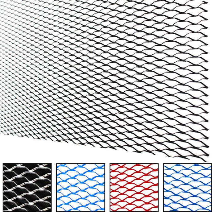 メッシュグリル 100cm 40cm 全5色 アルミ Al完売しました フロントグリル 網 メッシュネット エアロ加工 グリルネット グリルカバー