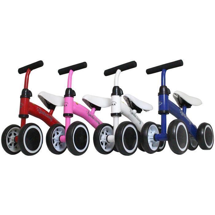子供用 ベビースライダー 全4色 流行のアイテム スポンジタイヤ キックスクーター 4輪タイプ 四輪車 日本最大級の品揃え 四輪タイプ