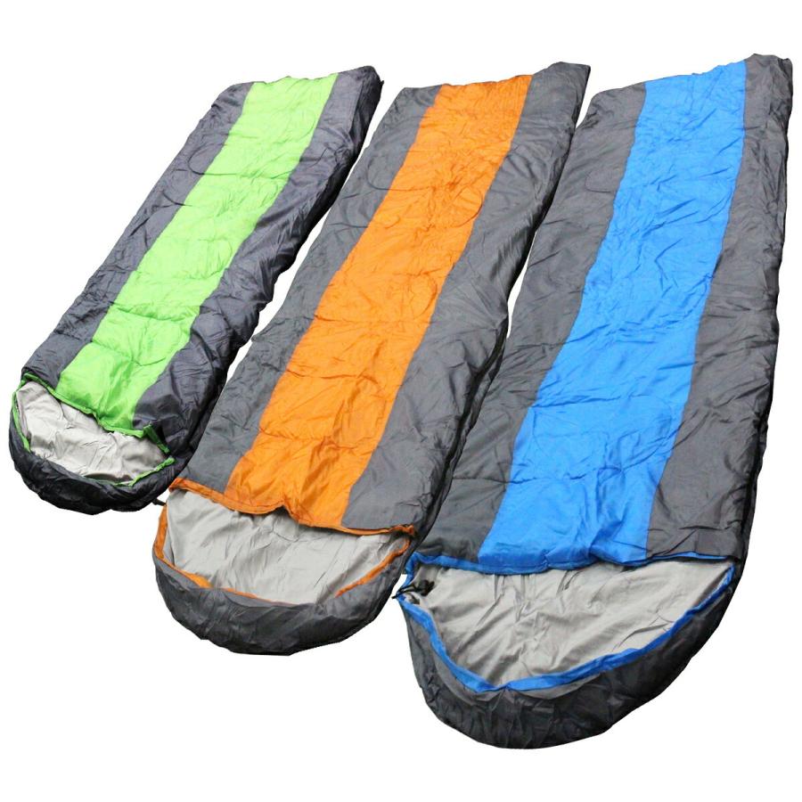 一人用 ワイドサイズ 封筒型 寝袋 シュラフ 最大(マイナス)6度 1人用