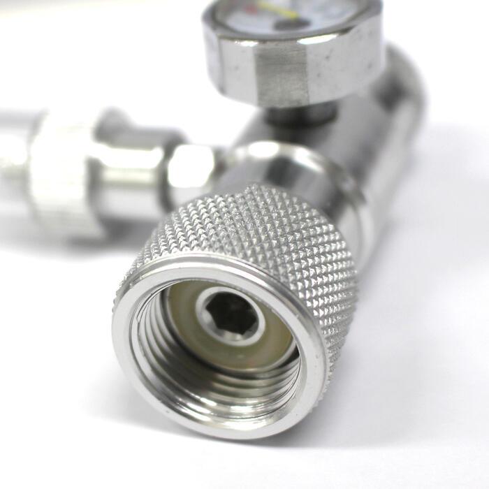 大型ボンベ用 CO2レギュレーター 逆流防止弁内蔵 CO2 バブル