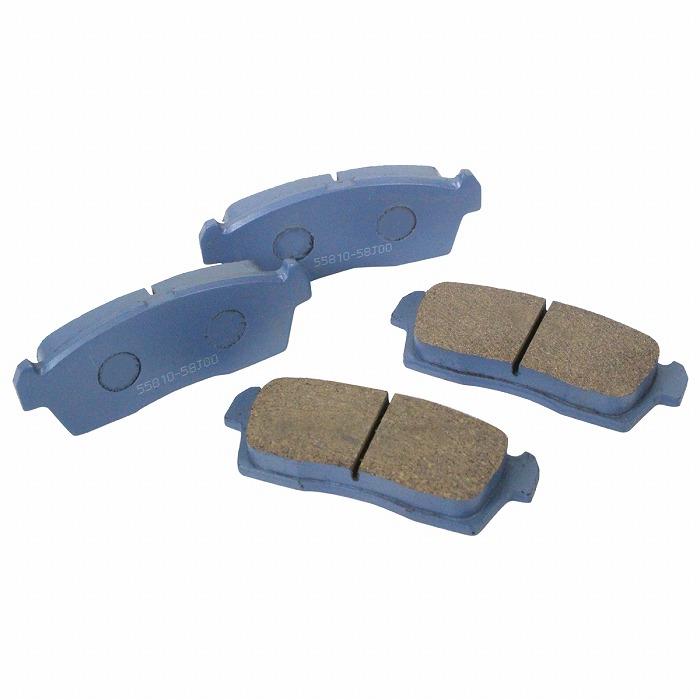 パッド【10set 】55810-68A00, D9041-02, PF9523 スズキ（SUZUKI） ワゴンR NC21S フロント ブレーキ パッド 左右 4枚